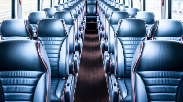 50 passenger charter bus interior south bend