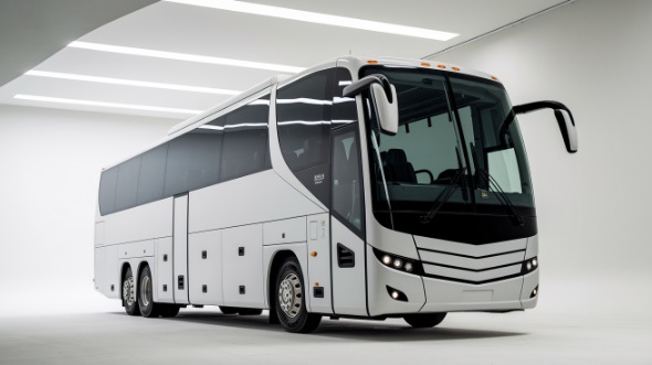 50 passenger charter bus south bend