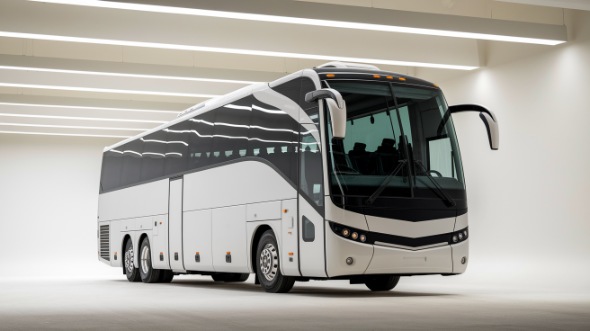 54 passenger charter bus south bend