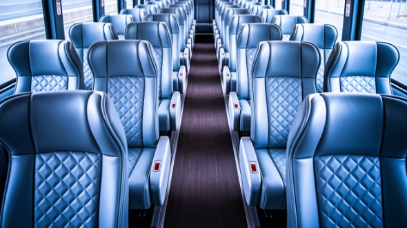 55 passenger charter bus interior south bend