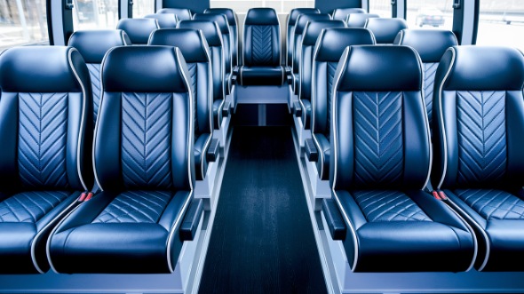 south bend 15 passenger minibus inside