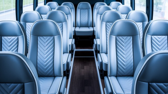south bend 28 passenger minibus inside