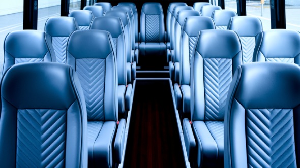 south bend 30 passenger minibus inside