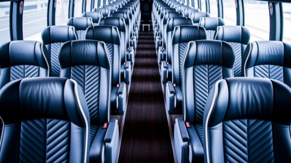 south bend 54 passenger charter bus rental