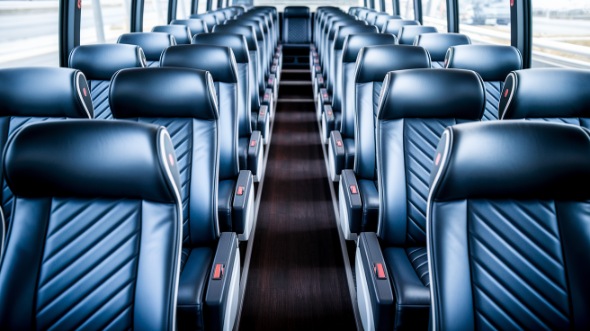 south bend 55 passenger charter bus rental