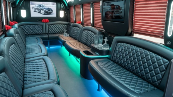 sprinter limo rental interior south bend